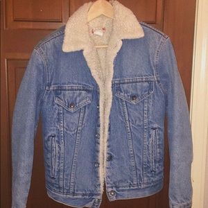 Sherpa Lined Jean Jacket
